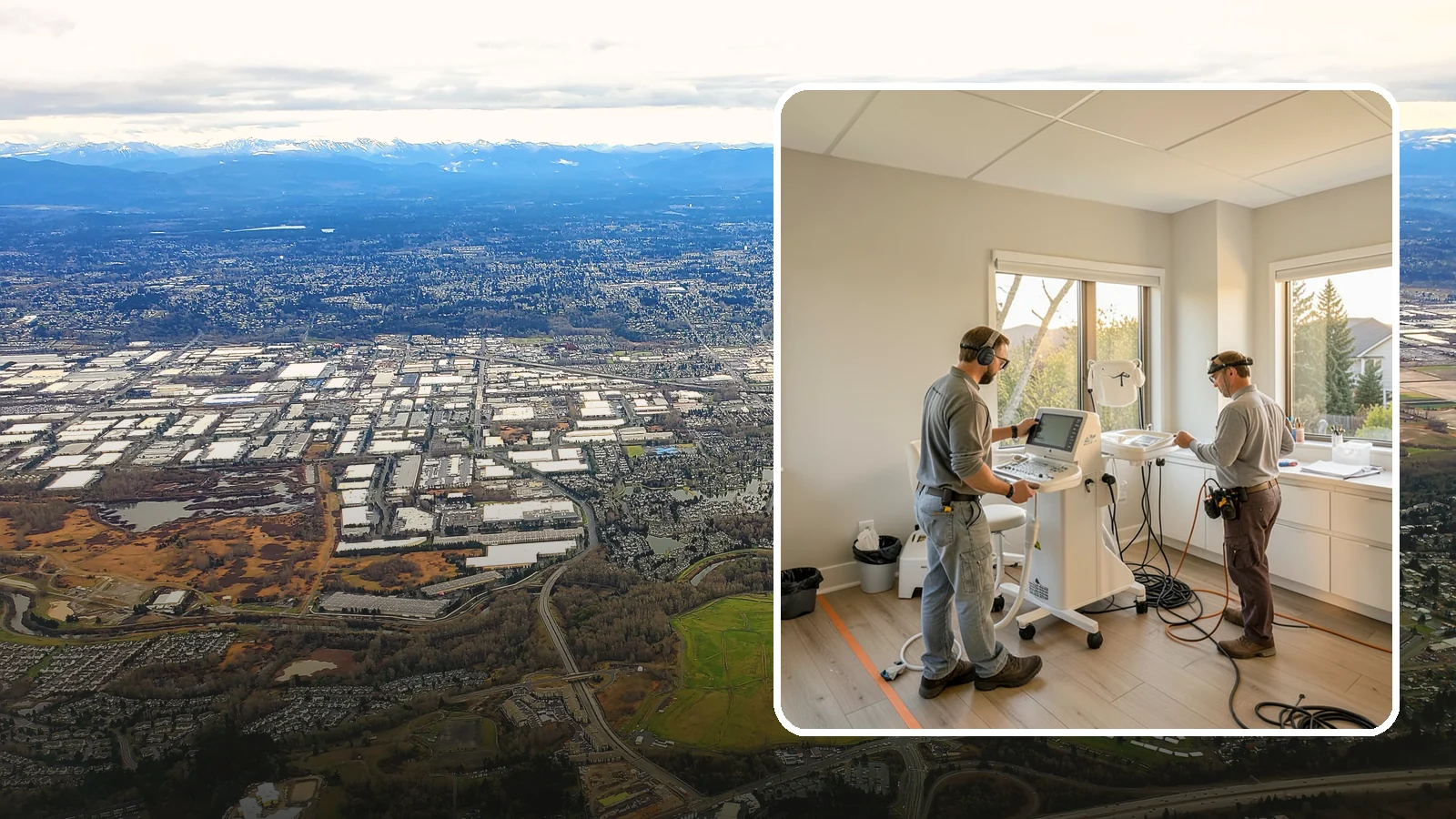 Medical Office Buildout in Kent, King County, WA - Construction of clinics and medical offices with specialized systems and code compliance.