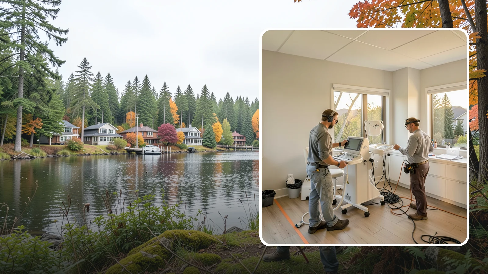 Medical Office Buildout in La Conner, Skagit County, WA - Construction of clinics and medical offices with specialized systems and code compliance.