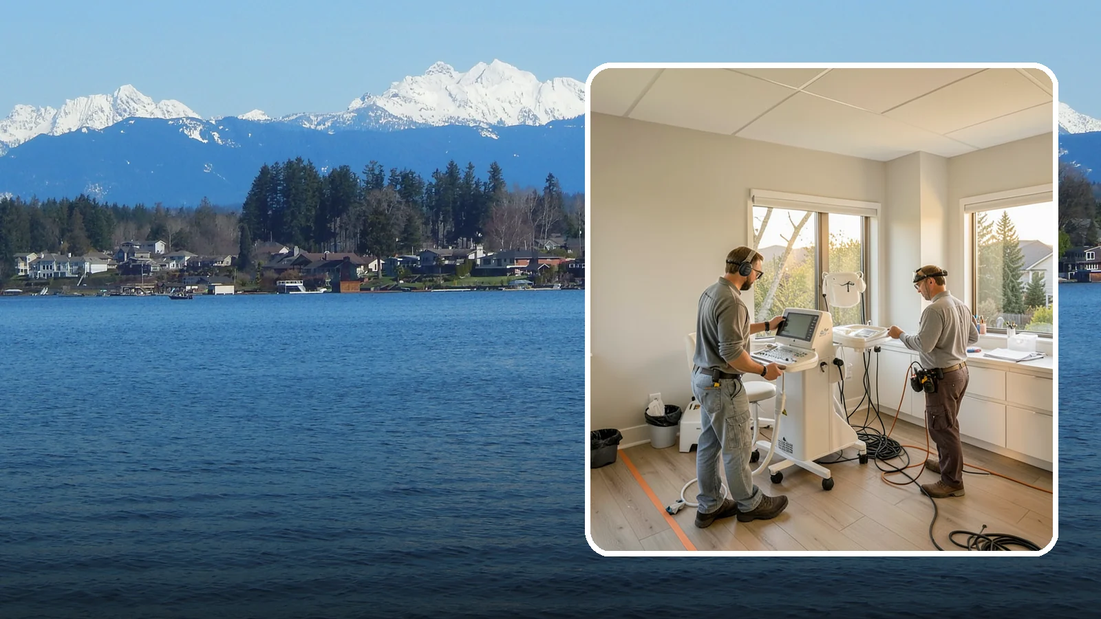 Medical Office Buildout in Lake Stevens, Snohomish County, WA - Construction of clinics and medical offices with specialized systems and code compliance.