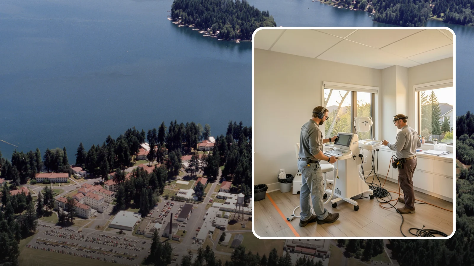 Medical Office Buildout in Lakewood, Pierce County, WA - Construction of clinics and medical offices with specialized systems and code compliance.