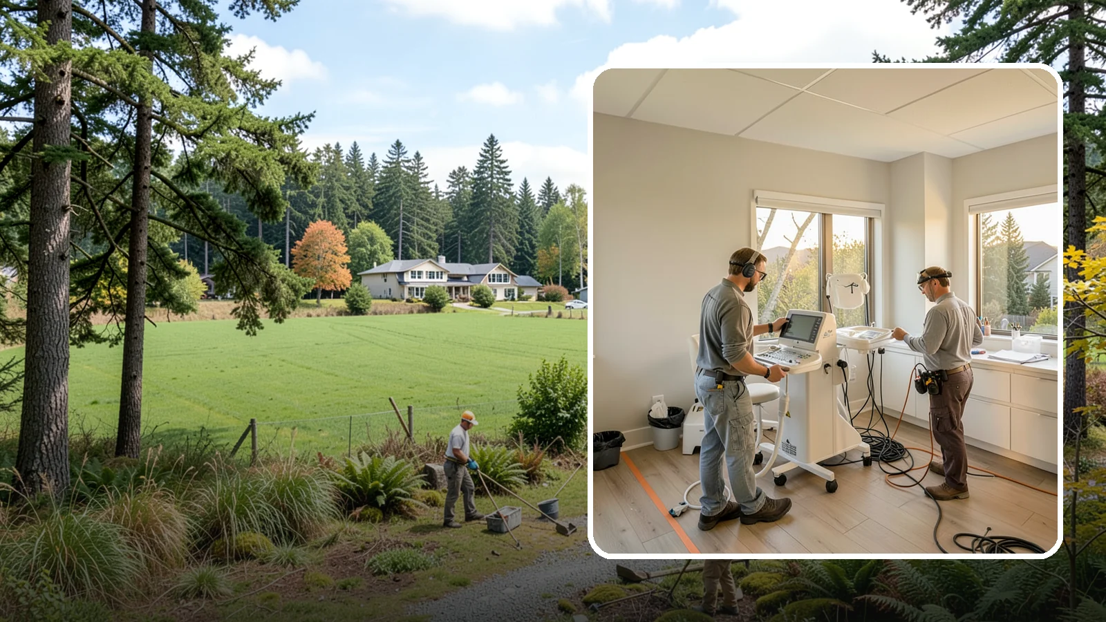 Medical Office Buildout in Lyman, Skagit County, WA - Construction of clinics and medical offices with specialized systems and code compliance.