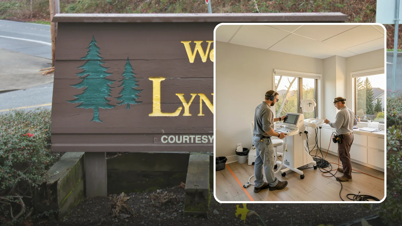 Medical Office Buildout in Lynnwood, Snohomish County, WA - Construction of clinics and medical offices with specialized systems and code compliance.