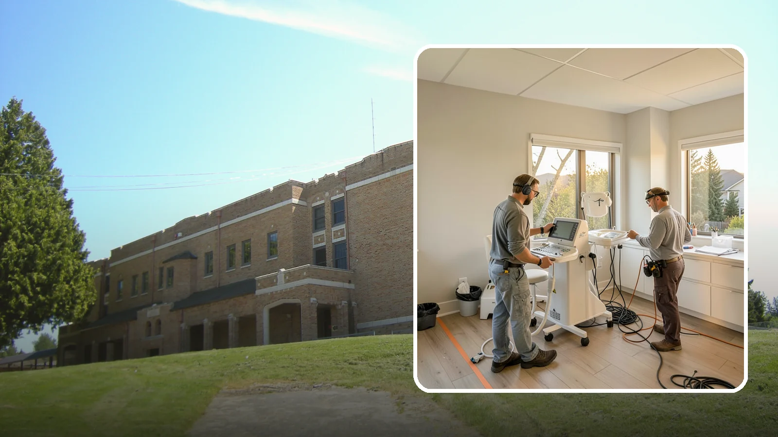 Medical Office Buildout in Maple Valley, King County, WA - Construction of clinics and medical offices with specialized systems and code compliance.
