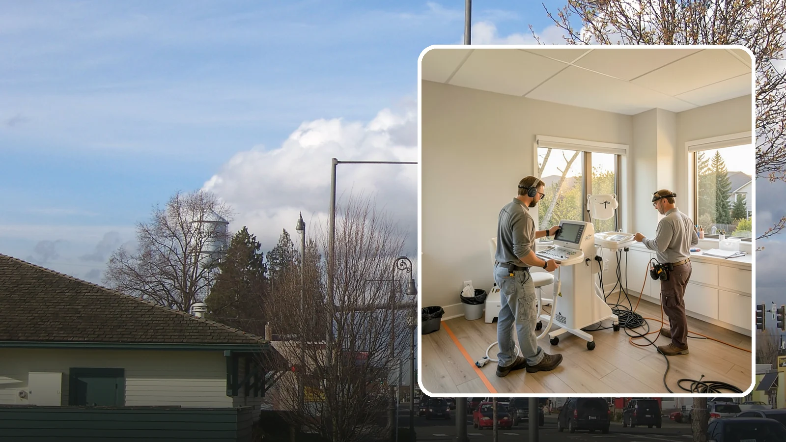 Medical Office Buildout in Marysville, Snohomish County, WA - Construction of clinics and medical offices with specialized systems and code compliance.