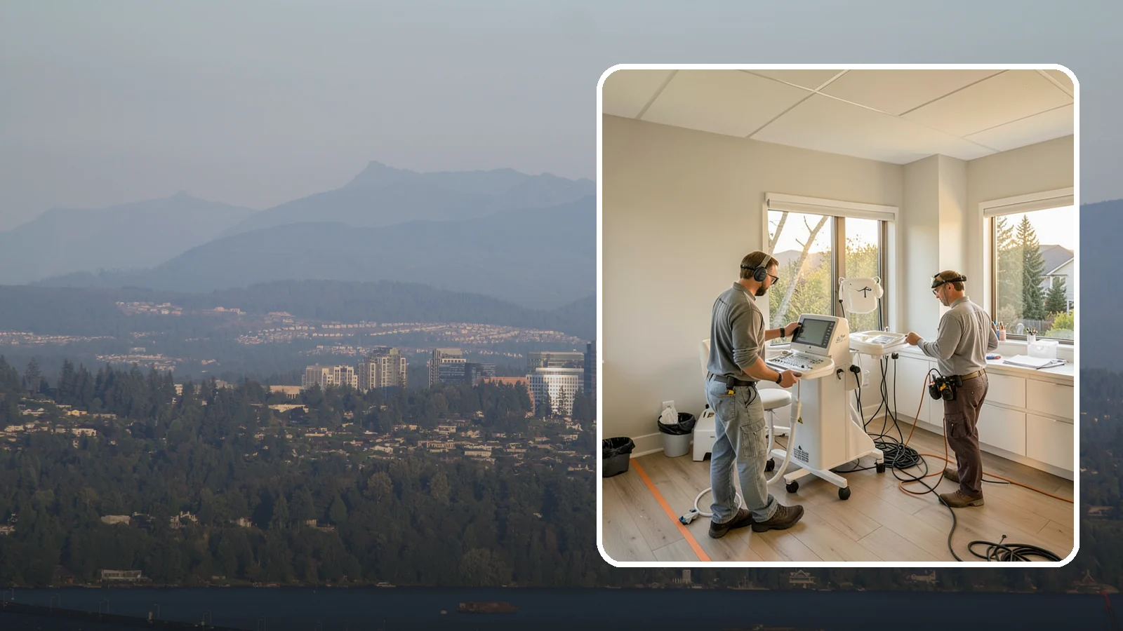 Medical Office Buildout in Medina, King County, WA - Construction of clinics and medical offices with specialized systems and code compliance.
