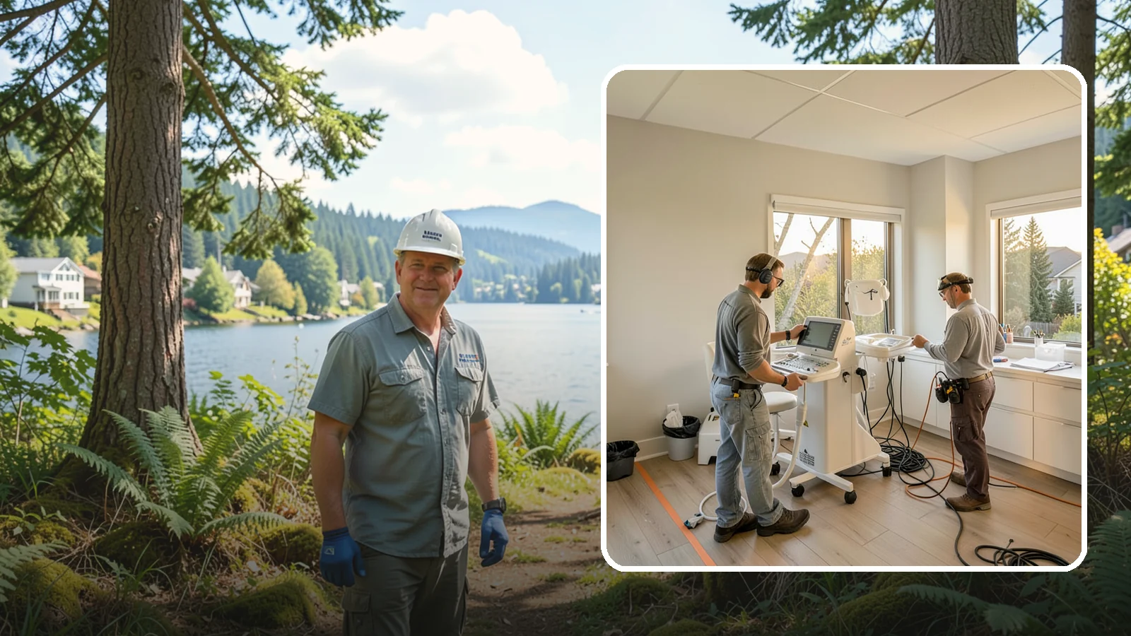 Medical Office Buildout in Milton, King County, WA - Construction of clinics and medical offices with specialized systems and code compliance.