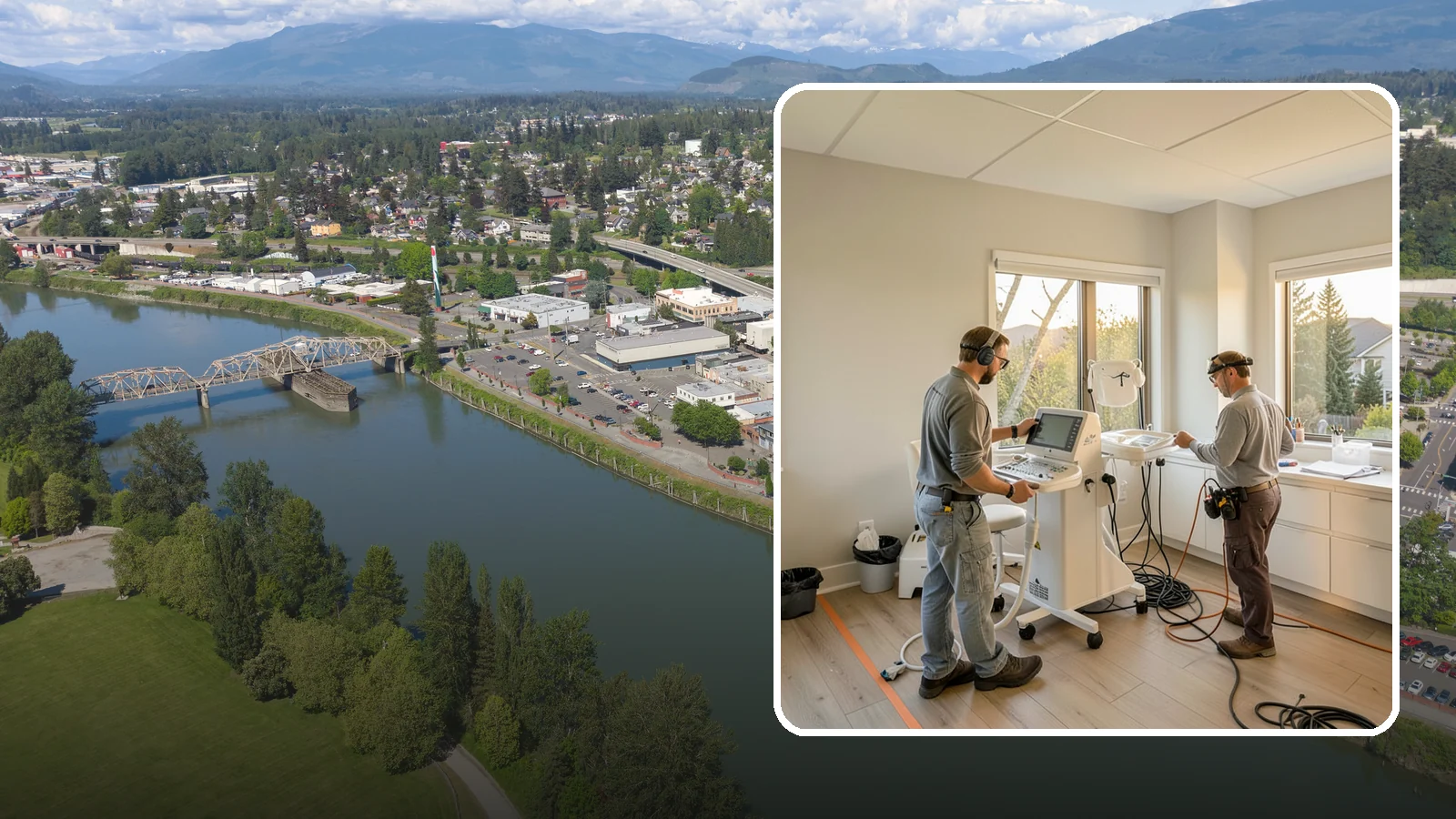 Medical Office Buildout in Mount Vernon, Skagit County, WA - Construction of clinics and medical offices with specialized systems and code compliance.