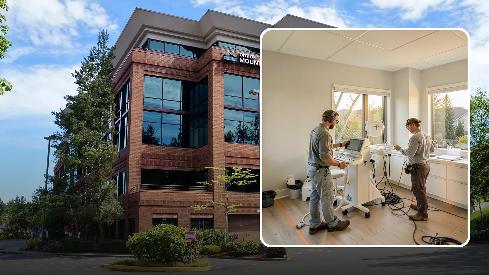 Medical Office Buildout in Mountlake Terrace, Snohomish County, WA - Construction of clinics and medical offices with specialized systems and code compliance.
