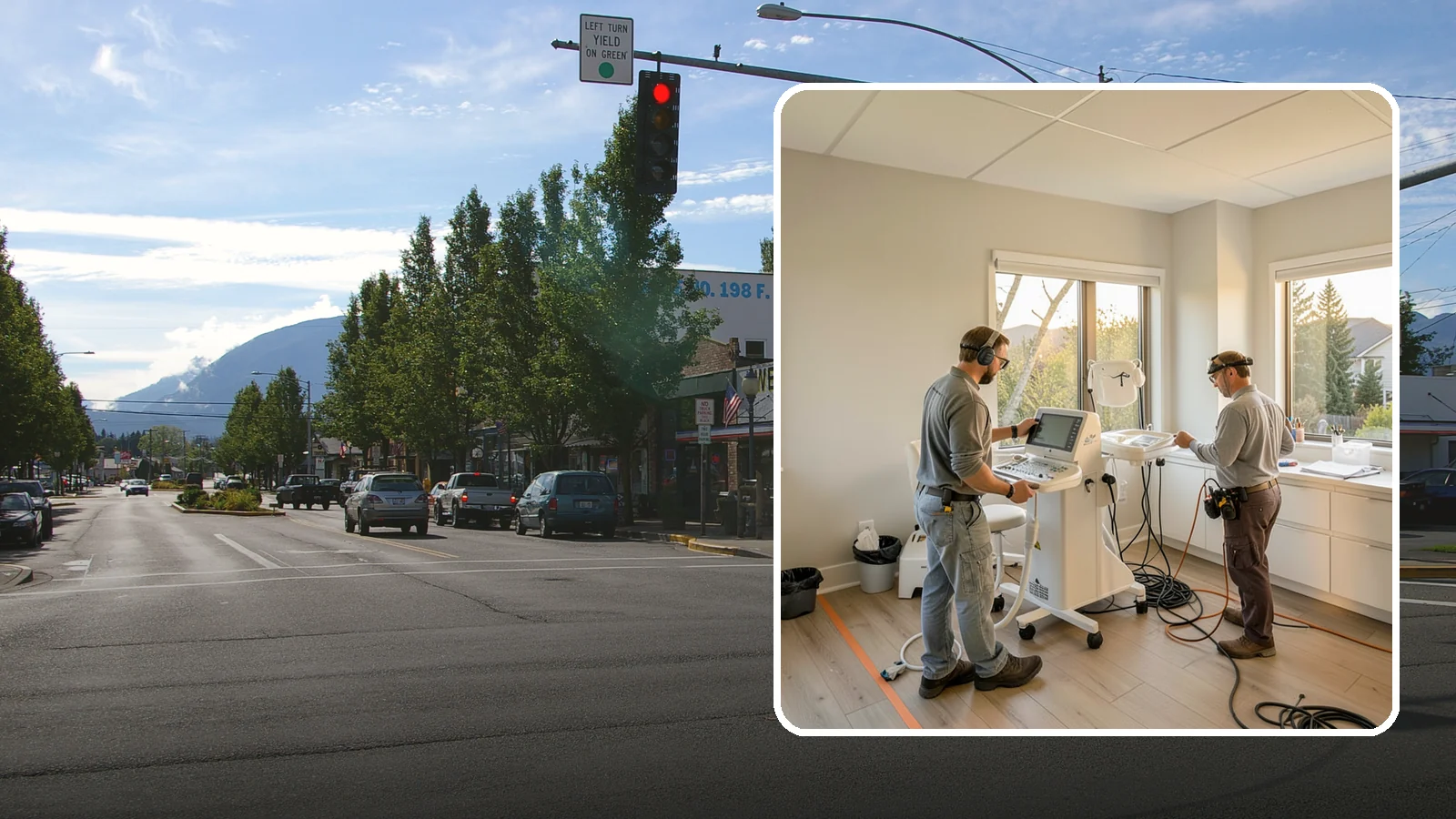 Medical Office Buildout in North Bend, King County, WA - Construction of clinics and medical offices with specialized systems and code compliance.