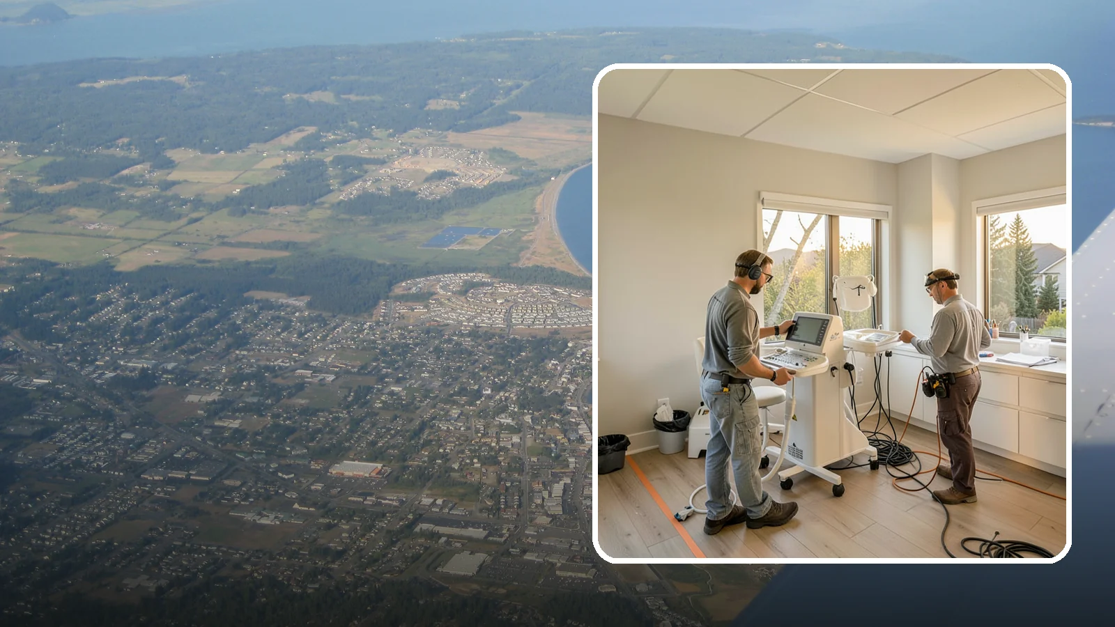Medical Office Buildout in Oak Harbor, Island County, WA - Construction of clinics and medical offices with specialized systems and code compliance.