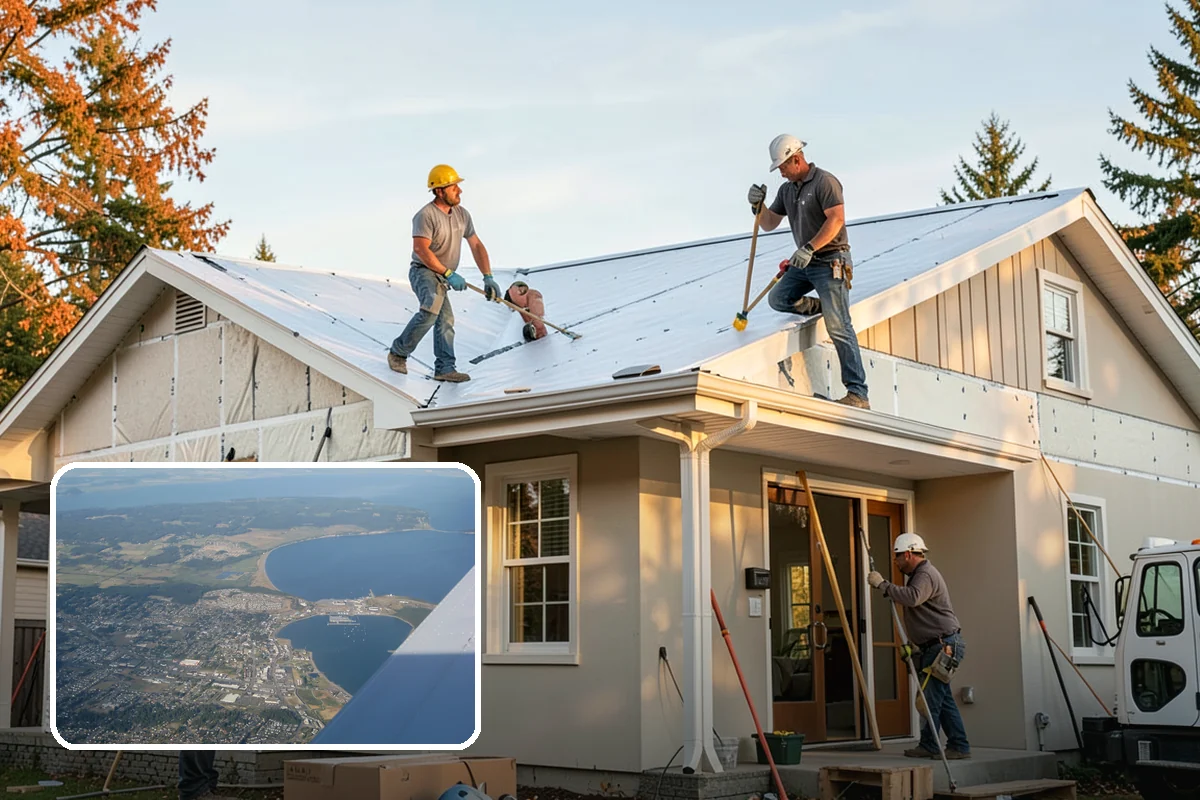 Medical Office Buildout in Oak Harbor, Island County, WA - Exam and treatment rooms built to medical standards
