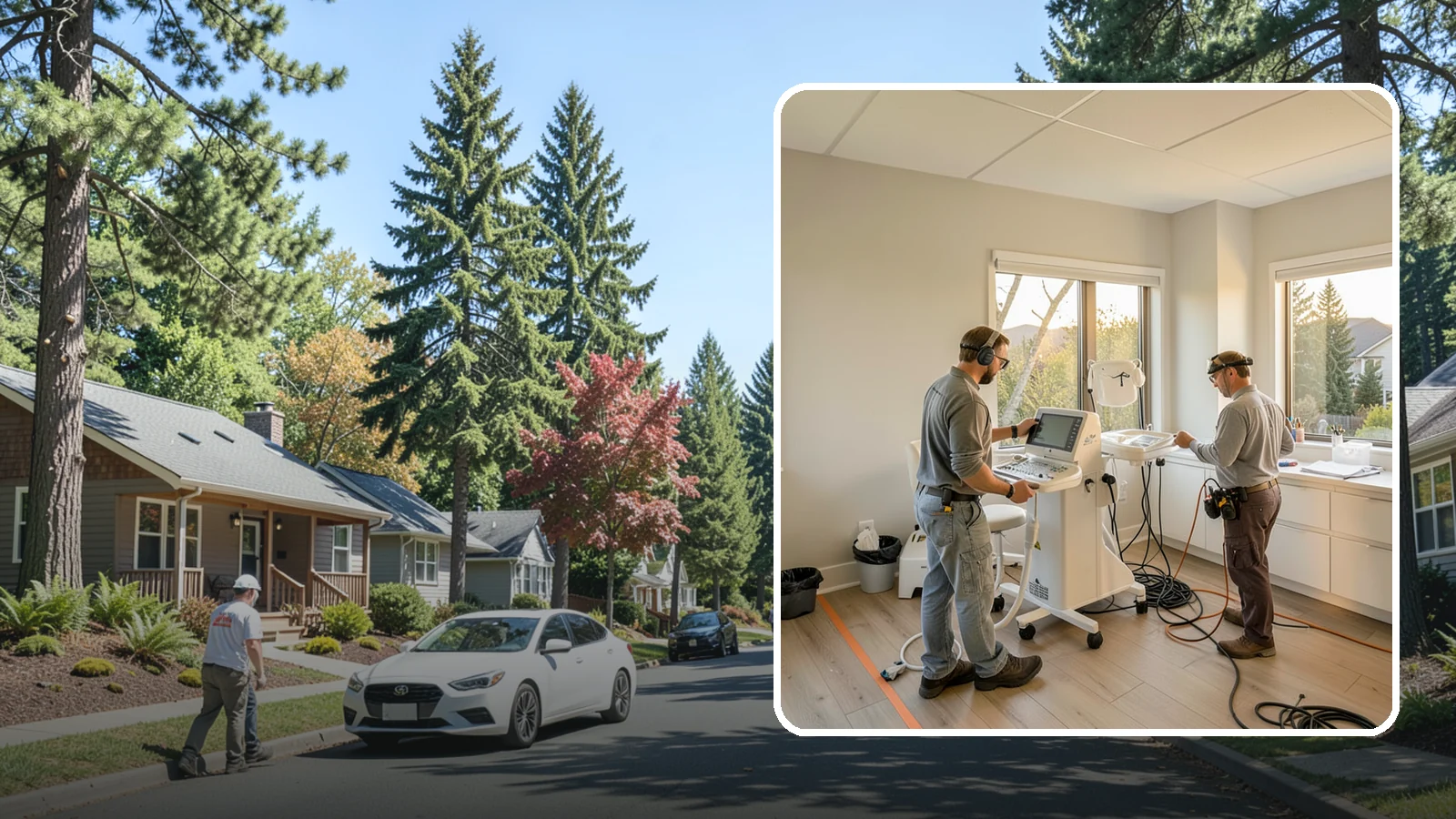 Medical Office Buildout in Orting, Pierce County, WA - Construction of clinics and medical offices with specialized systems and code compliance.