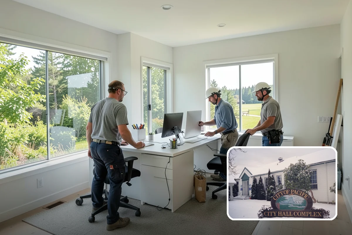 Medical Office Buildout in Pacific, King County, WA - Exam and treatment rooms built to medical standards
