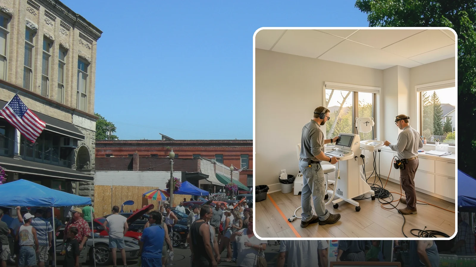 Medical Office Buildout in Snohomish, Snohomish County, WA - Construction of clinics and medical offices with specialized systems and code compliance.