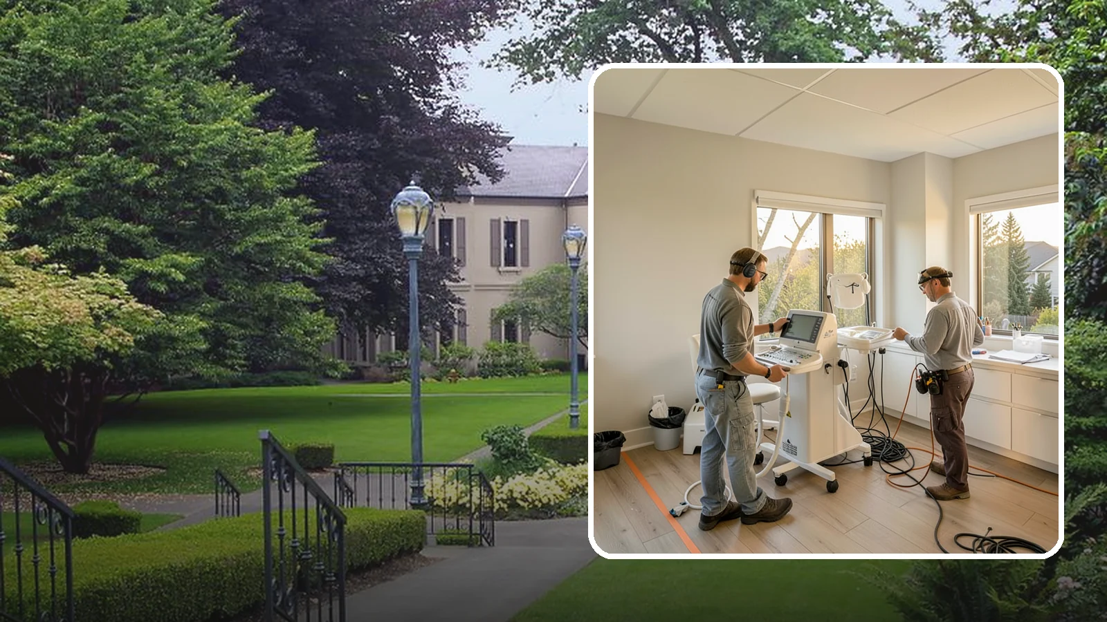 Medical Office Buildout in Woodinville, King County, WA - Construction of clinics and medical offices with specialized systems and code compliance.