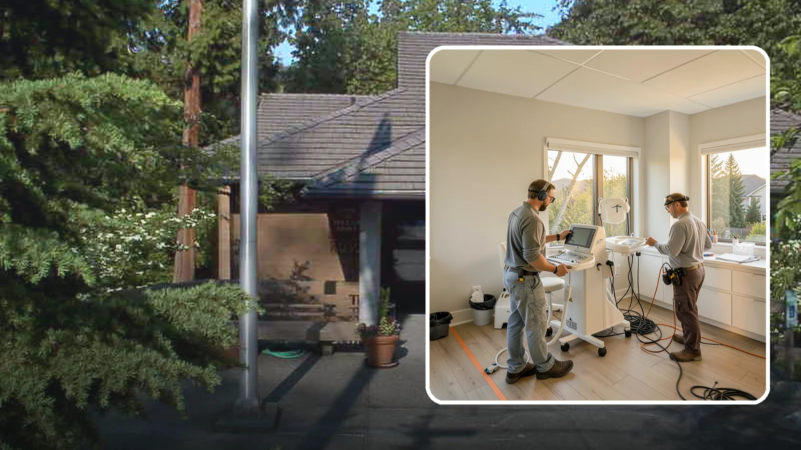 Medical Office Buildout in Yarrow Point, King County, WA - Construction of clinics and medical offices with specialized systems and code compliance.