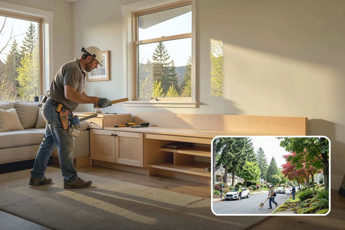 Medicine Cabinet Installation in Beaux Arts Village, King County, WA - Combines storage with a mirror