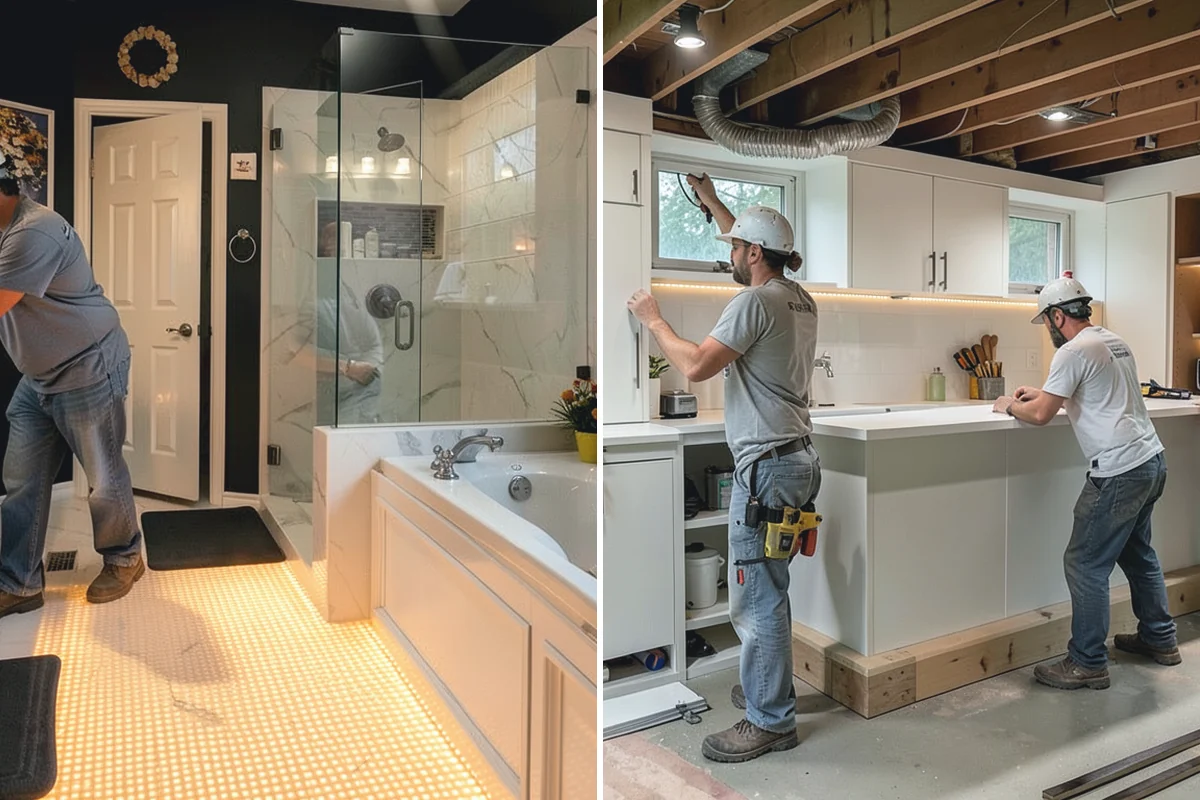 Medicine Cabinet Installation in Buckley, Pierce County, WA - Choose recessed or surface mounting