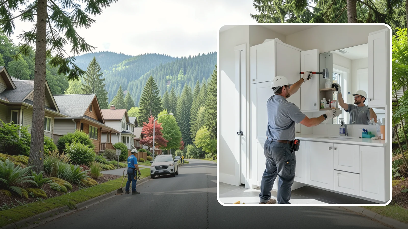 Medicine Cabinet Installation in Darrington, Snohomish County, WA - A medicine cabinet installation adds recessed or surface-mounted storage behind a mirrored door.