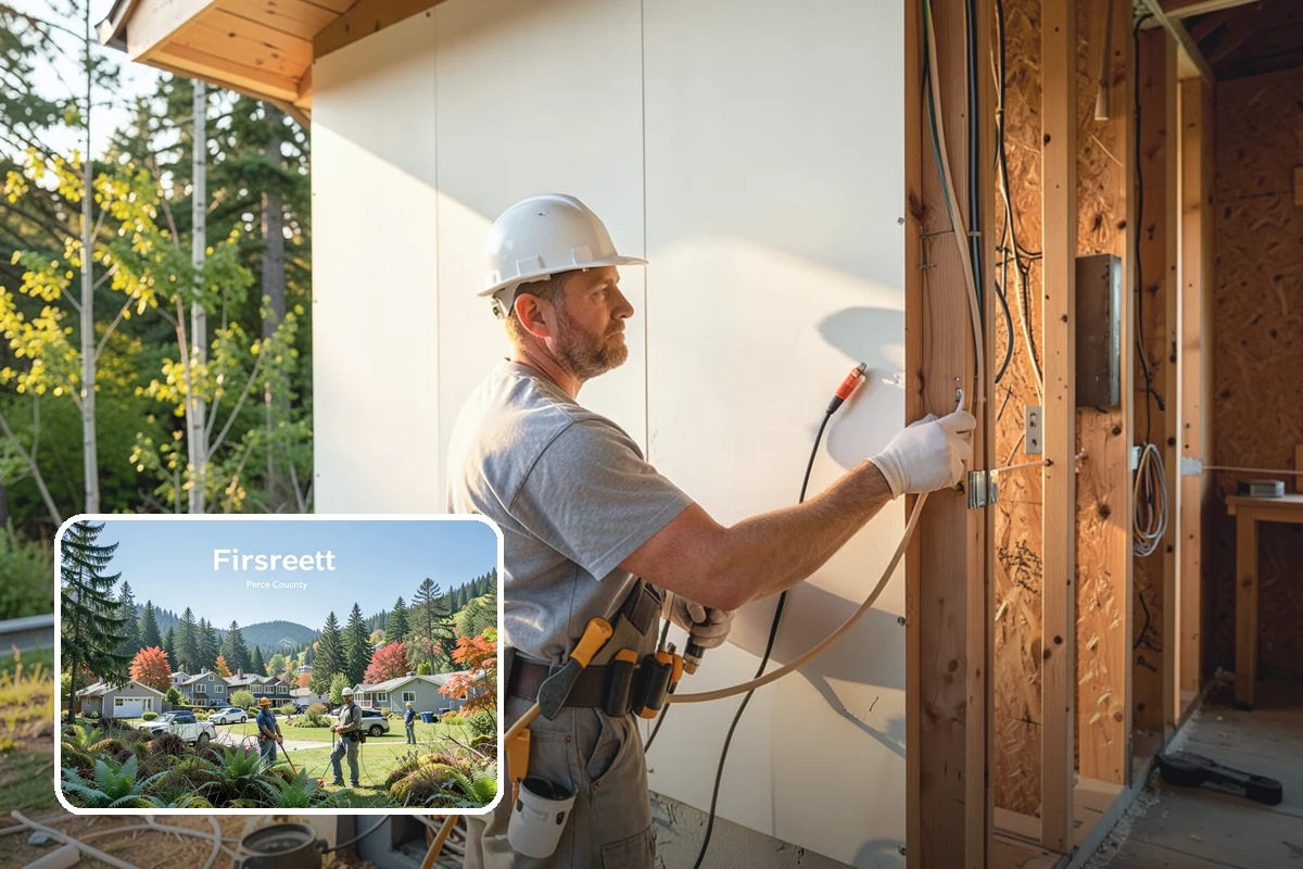 Medicine Cabinet Installation in Fircrest, Pierce County, WA - Combines storage with a mirror