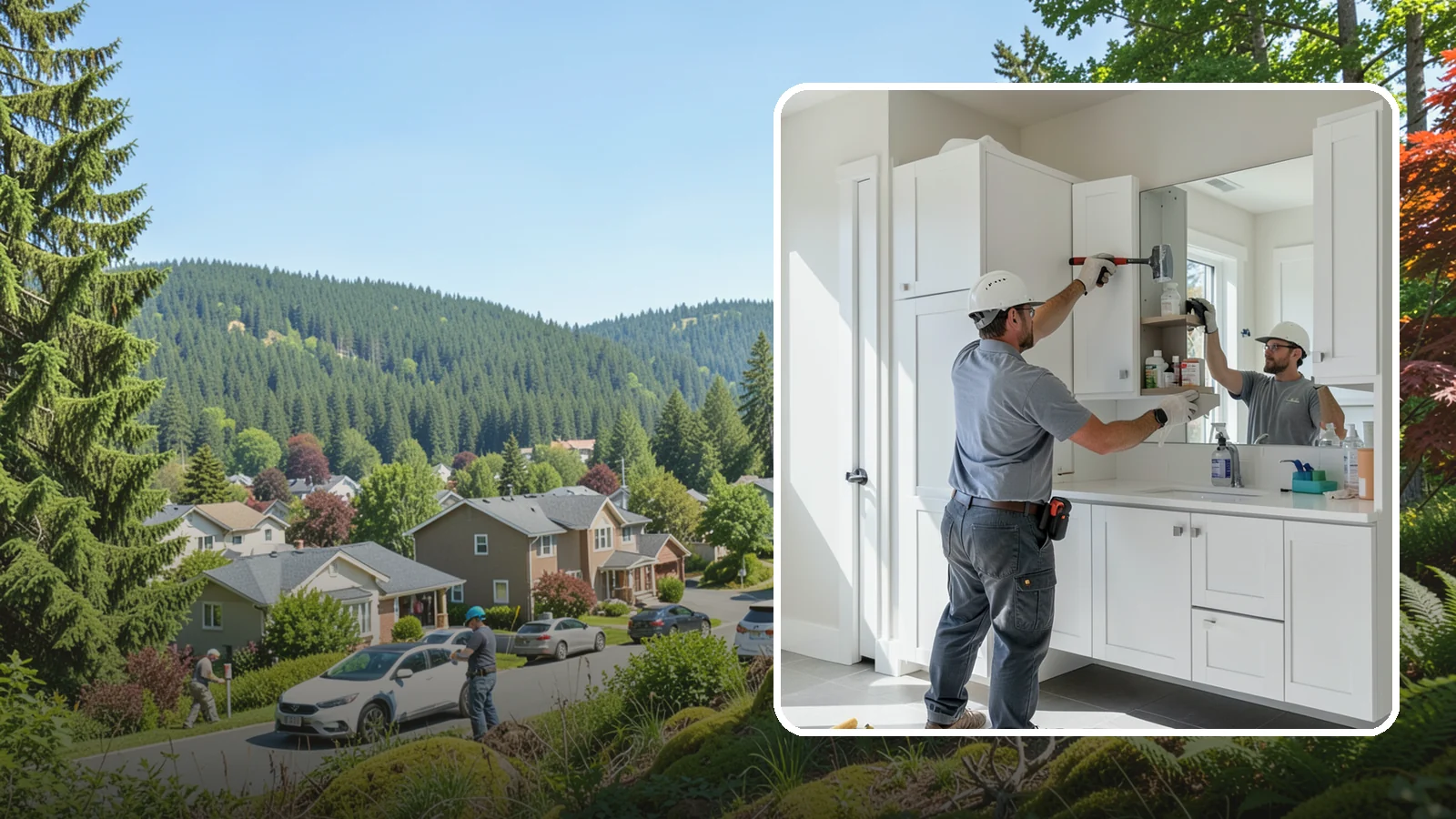 Medicine Cabinet Installation in Index, Snohomish County, WA - A medicine cabinet installation adds recessed or surface-mounted storage behind a mirrored door.