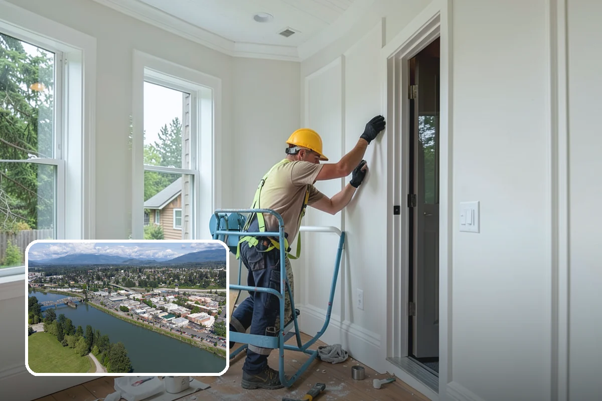 Medicine Cabinet Installation in Mount Vernon, Skagit County, WA - Combines storage with a mirror