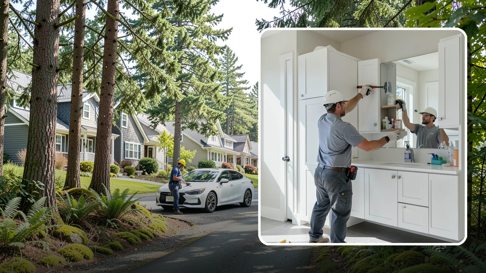 Medicine Cabinet Installation in Normandy Park, King County, WA - A medicine cabinet installation adds recessed or surface-mounted storage behind a mirrored door.