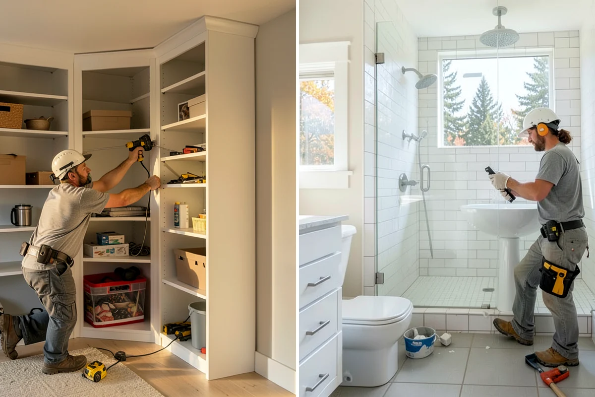 Medicine Cabinet Installation in Normandy Park, King County, WA - Choose recessed or surface mounting