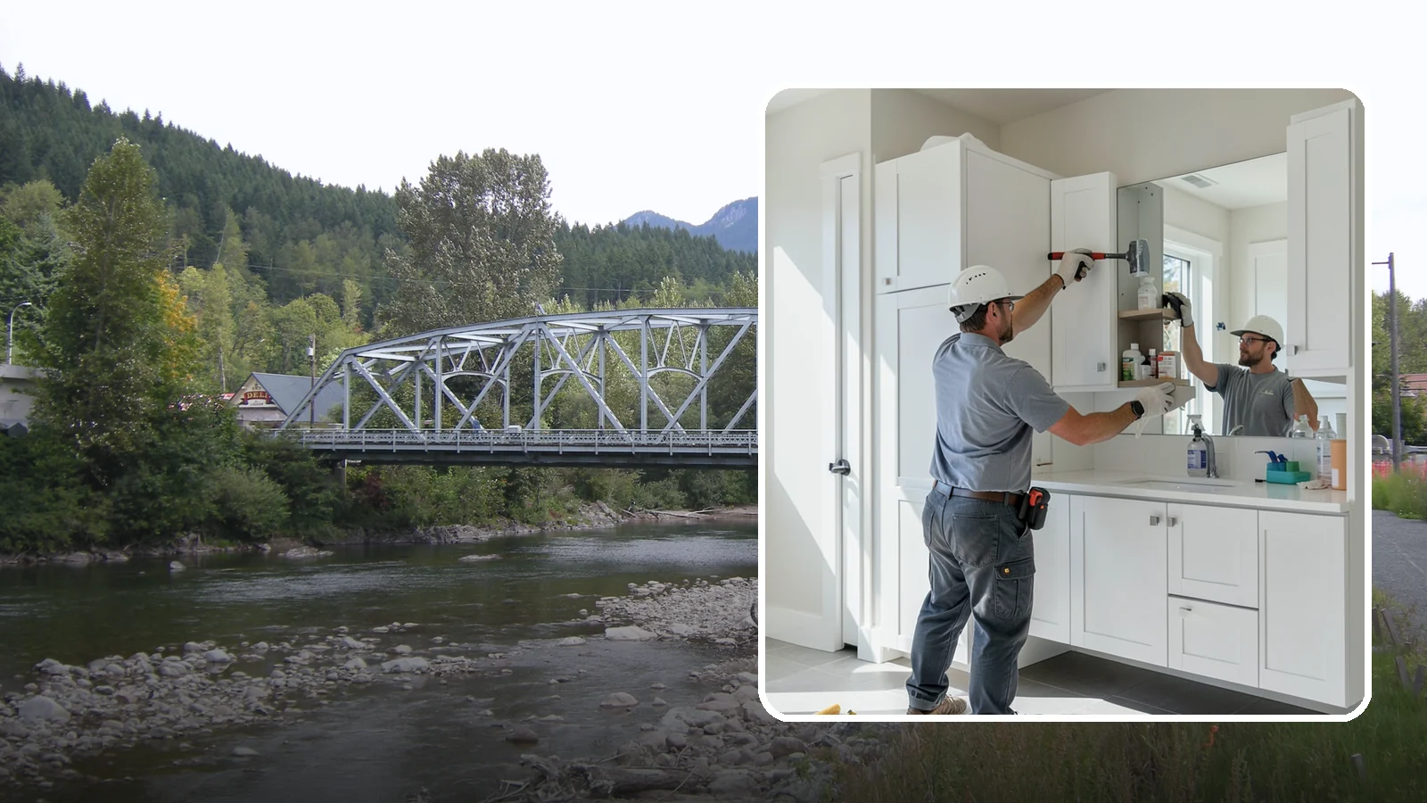 Medicine Cabinet Installation in Skykomish, King County, WA - A medicine cabinet installation adds recessed or surface-mounted storage behind a mirrored door.