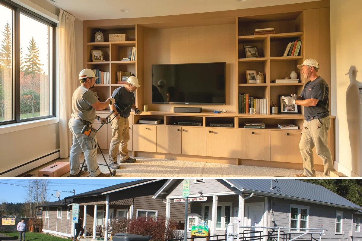 Medicine Cabinet Installation in South Prairie, Pierce County, WA - This compact upgrade can be completed indoors during any month.