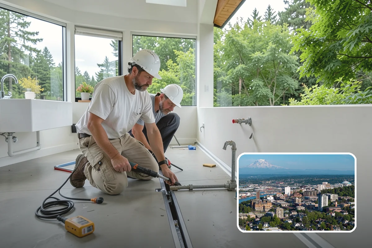 Medicine Cabinet Installation in Tacoma, Pierce County, WA - Combines storage with a mirror