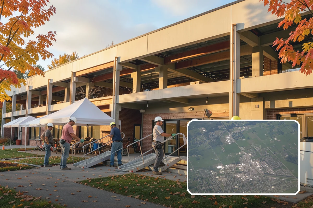 Membrane Roof Installation in Enumclaw, King County, WA - Seamless, heat-welded watertight surface