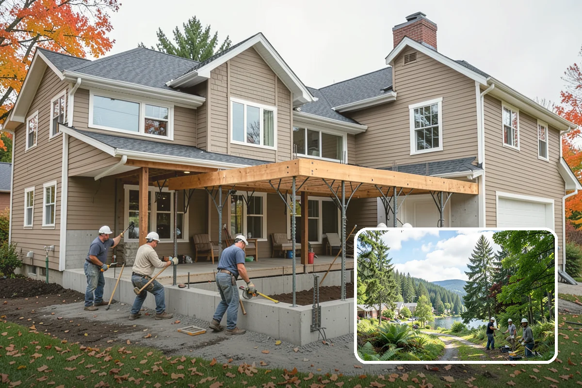 Membrane Roof Installation in Lake Forest Park, King County, WA - Seamless, heat-welded watertight surface