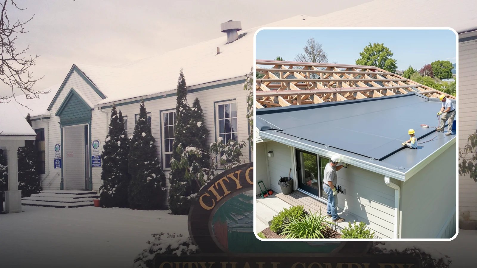 Membrane Roof Installation in Pacific, King County, WA - A seamless single-ply membrane roof engineered for watertight performance on flat and low-slope surfaces.