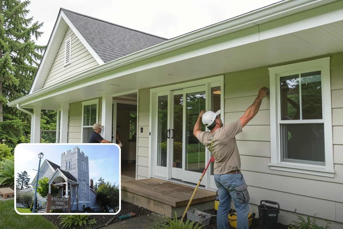 Membrane Roof Installation in Steilacoom, Pierce County, WA - Seamless, heat-welded watertight surface
