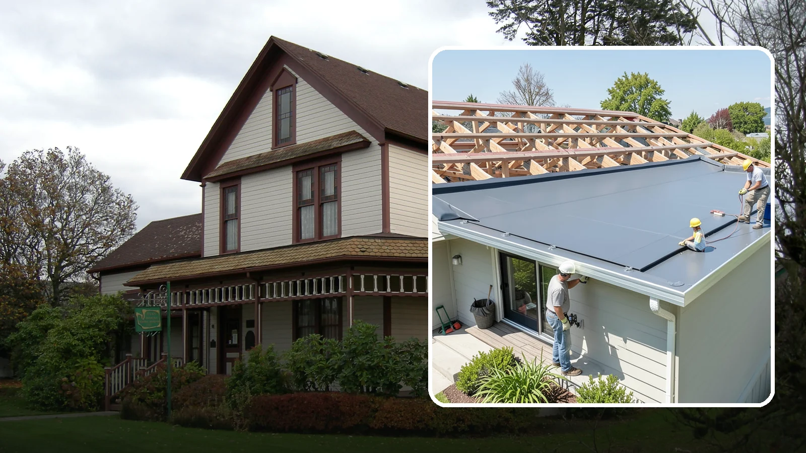 Membrane Roof Installation in Sumner, Pierce County, WA - A seamless single-ply membrane roof engineered for watertight performance on flat and low-slope surfaces.