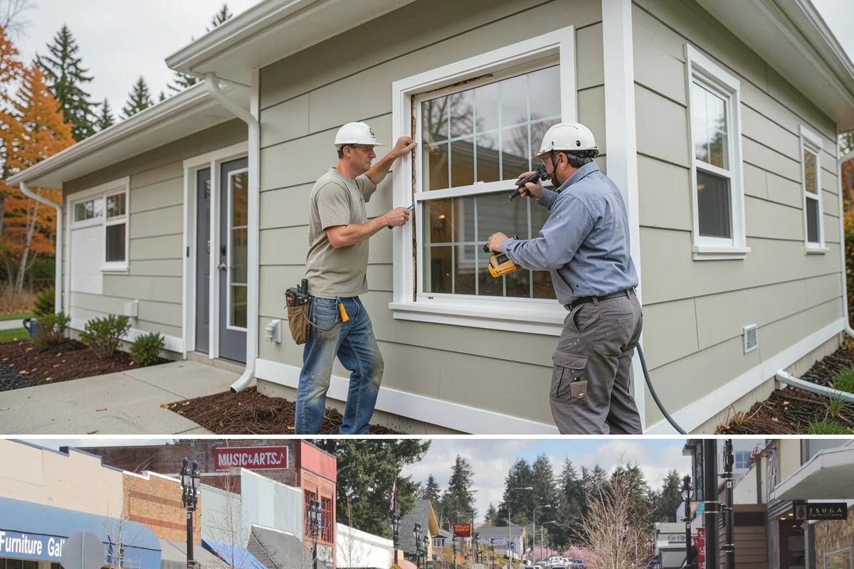 Metal Roof Installation in Bothell, King County, WA - Dry summer weather makes panel handling and sealing safer and more precise.