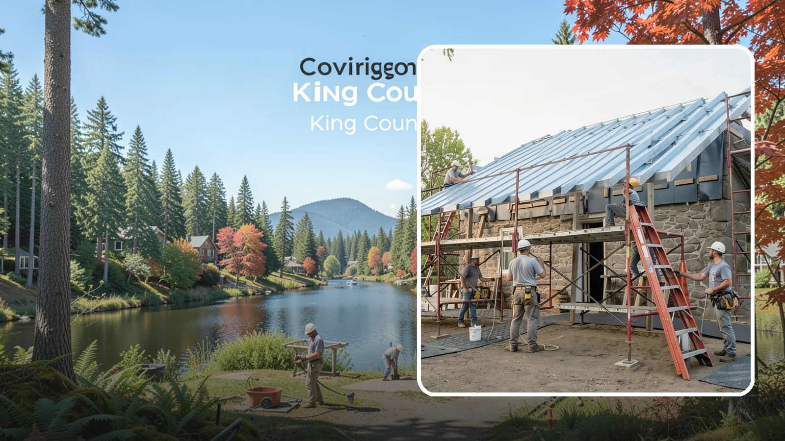 Metal Roof Installation in Covington, King County, WA - A long-lasting metal roof that sheds Northwest rain and resists moss for decades of low-maintenance protection.