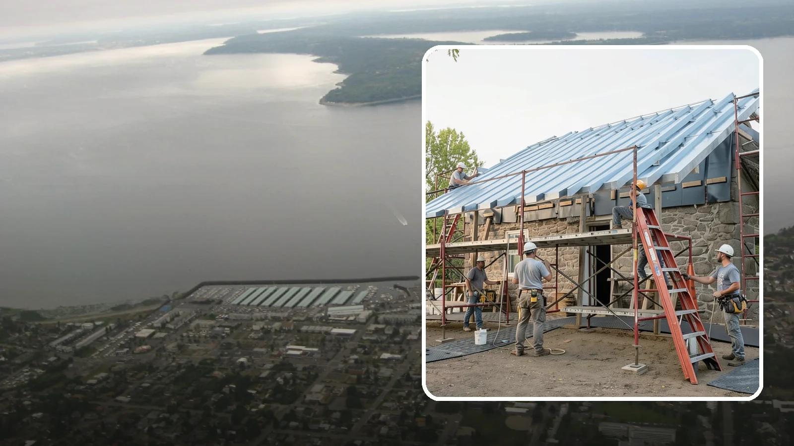 Metal Roof Installation in Des Moines, King County, WA - A long-lasting metal roof that sheds Northwest rain and resists moss for decades of low-maintenance protection.