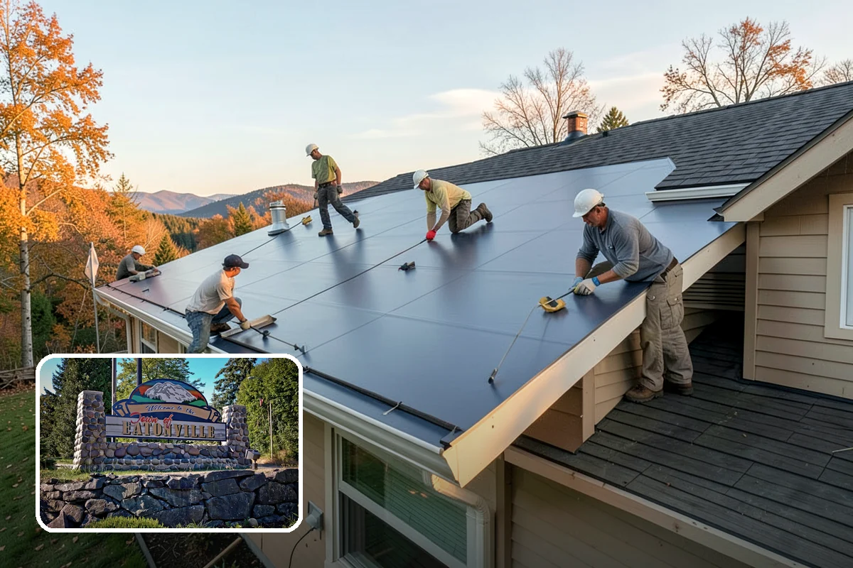Metal Roof Installation in Eatonville, Pierce County, WA - Lifespan far beyond typical shingles