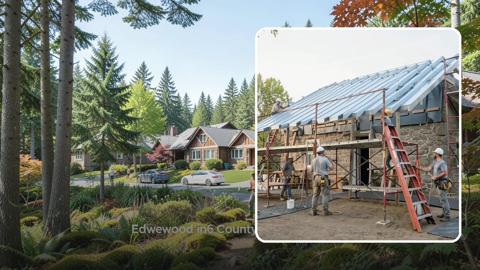Metal Roof Installation in Edgewood, Pierce County, WA - A long-lasting metal roof that sheds Northwest rain and resists moss for decades of low-maintenance protection.