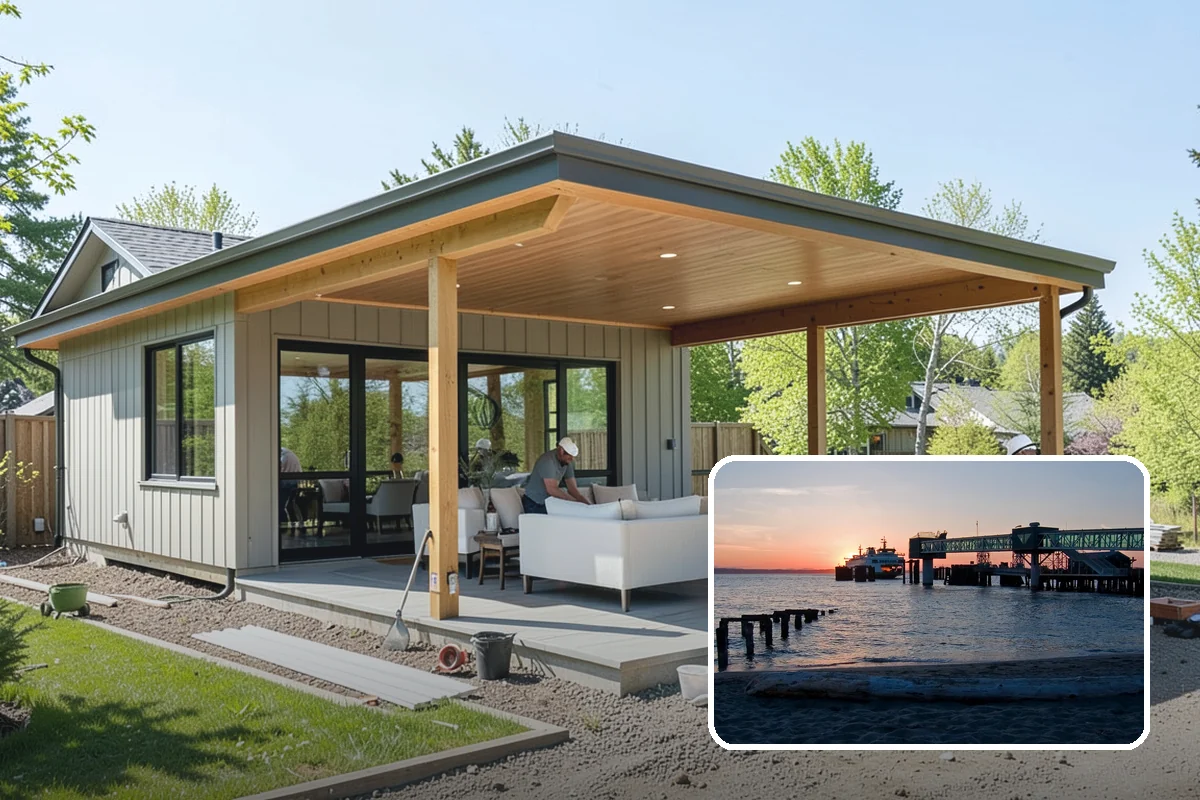 Metal Roof Installation in Edmonds, Snohomish County, WA - Lifespan far beyond typical shingles