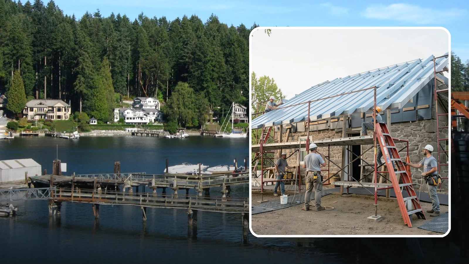 Metal Roof Installation in Gig Harbor, Pierce County, WA - A long-lasting metal roof that sheds Northwest rain and resists moss for decades of low-maintenance protection.