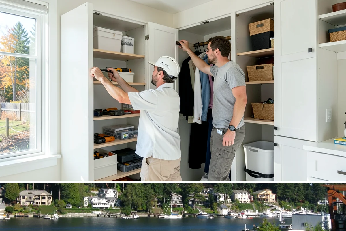 Metal Roof Installation in Gig Harbor, Pierce County, WA - Dry summer weather makes panel handling and sealing safer and more precise.