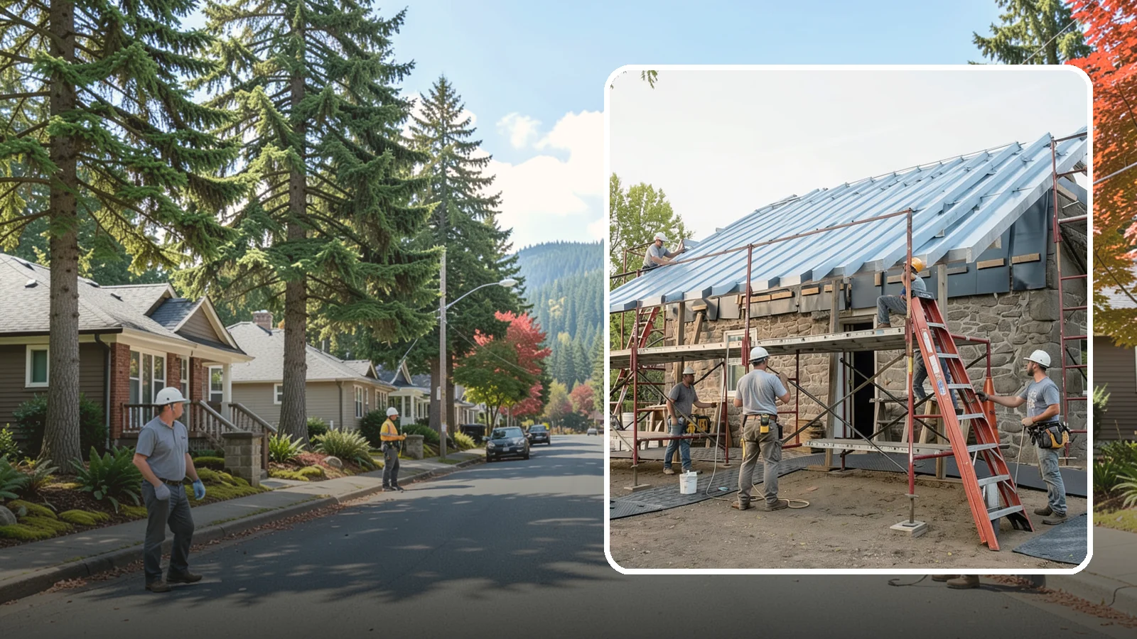 Metal Roof Installation in Hunts Point, King County, WA - A long-lasting metal roof that sheds Northwest rain and resists moss for decades of low-maintenance protection.