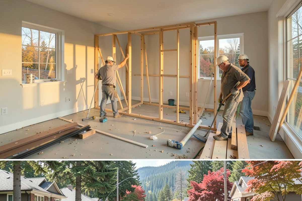 Metal Roof Installation in Hunts Point, King County, WA - Dry summer weather makes panel handling and sealing safer and more precise.