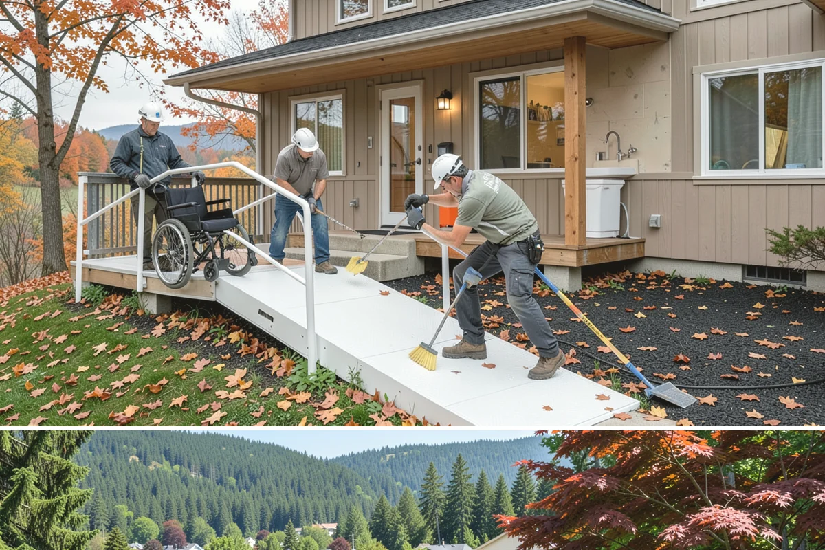 Metal Roof Installation in Index, Snohomish County, WA - Dry summer weather makes panel handling and sealing safer and more precise.