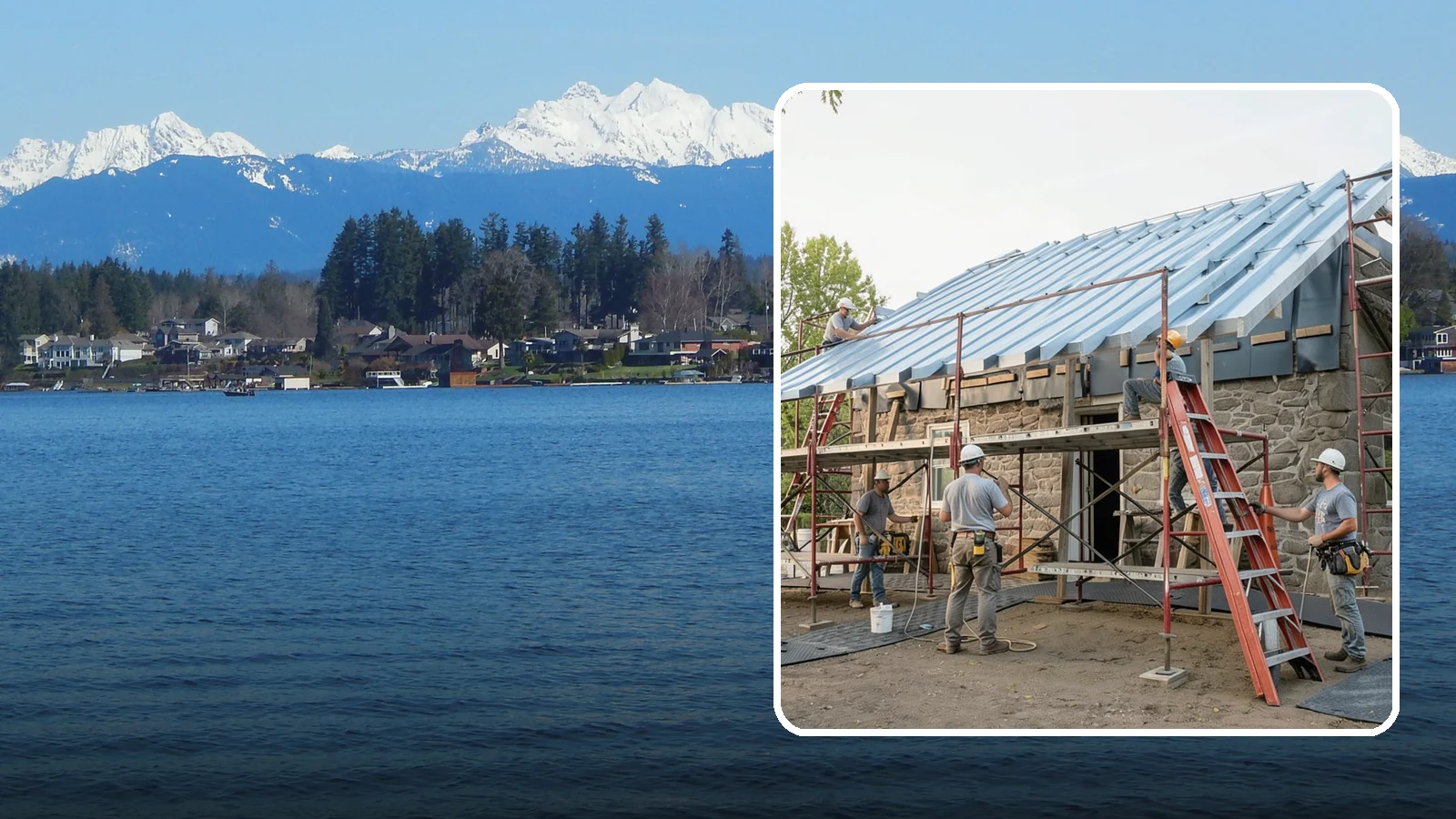 Metal Roof Installation in Lake Stevens, Snohomish County, WA - A long-lasting metal roof that sheds Northwest rain and resists moss for decades of low-maintenance protection.