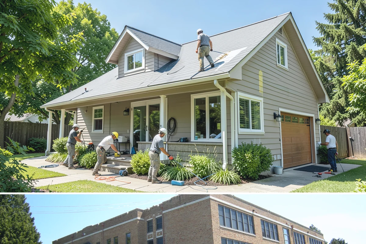 Metal Roof Installation in Maple Valley, King County, WA - Dry summer weather makes panel handling and sealing safer and more precise.