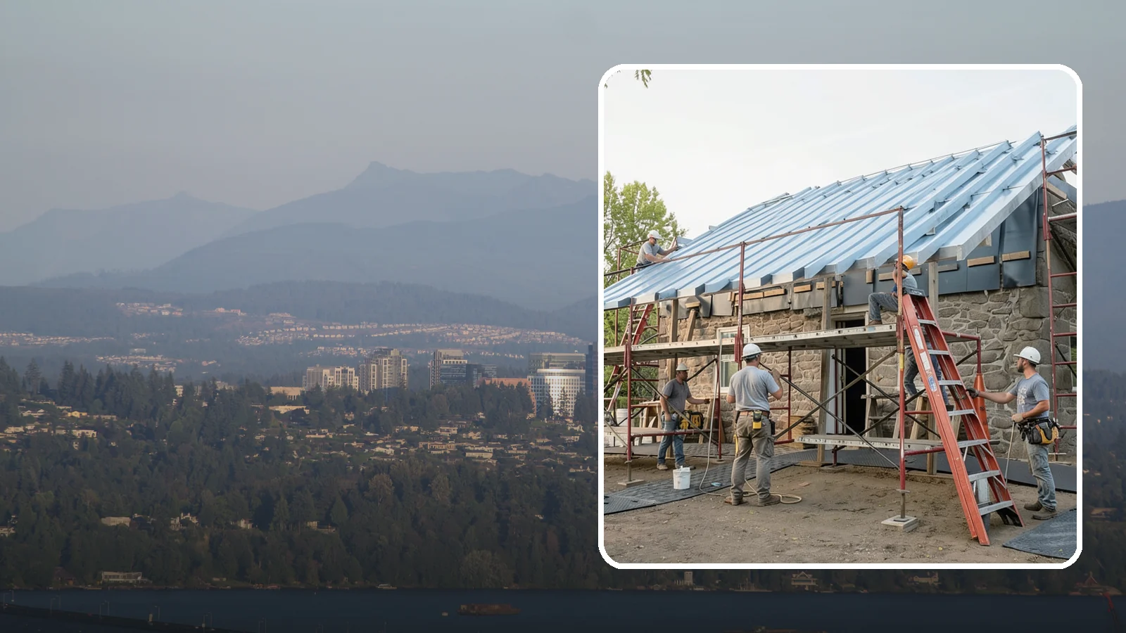 Metal Roof Installation in Medina, King County, WA - A long-lasting metal roof that sheds Northwest rain and resists moss for decades of low-maintenance protection.